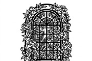 50 Floral French Window Ornament, a Decorative Illustration by Amazin_art (Thumbnail 33 of 44)