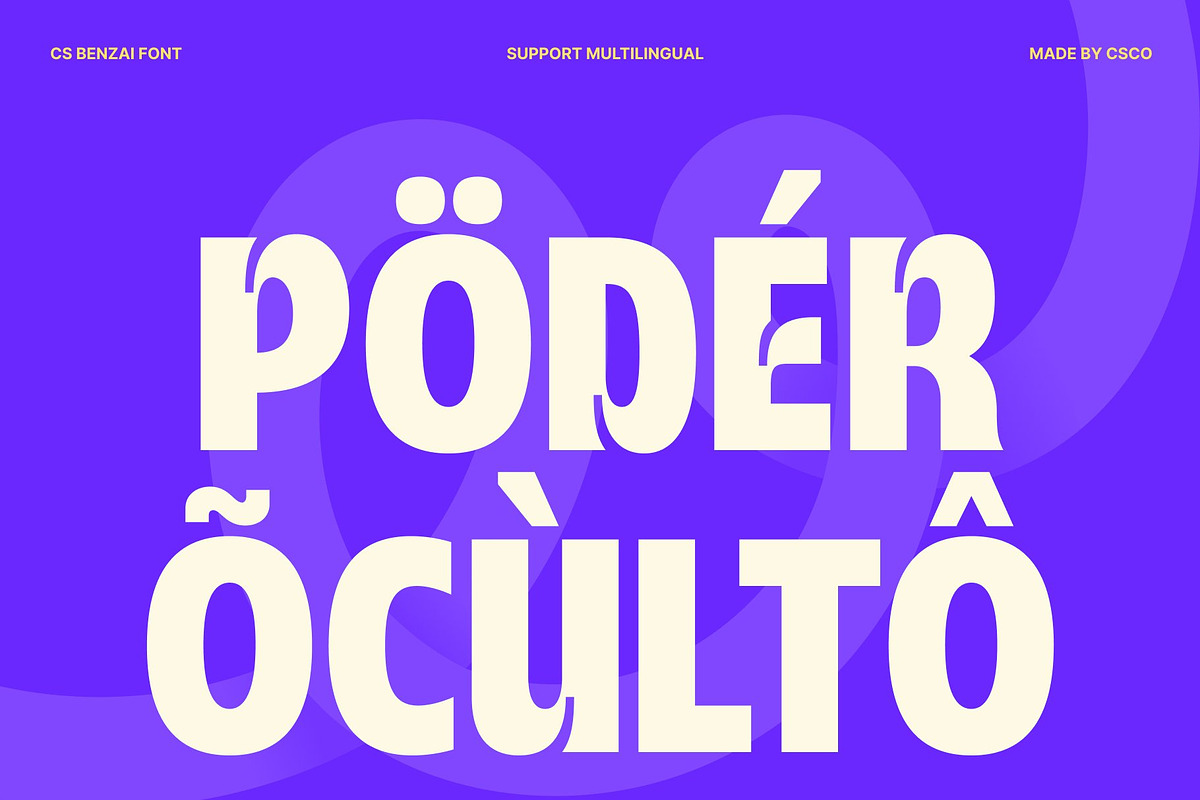 CS Benzai – Inktrap Font, a Sans Serif Font by Craft Supply Co. (Photo 7 of 8)