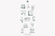apothecary clipart vintage collectio, a Decorative Illustration by Patishop Art (Thumbnail 10 of 10)