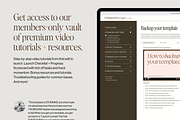 Website Template Squarespace: Vivian, a Squarespace Template by Candor Templates (Thumbnail 12 of 13)