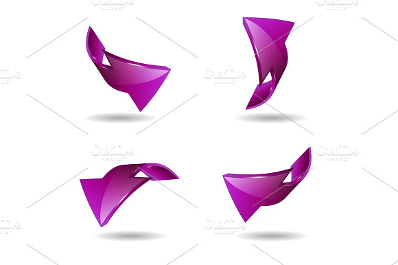 Set Of Arrow Stickers