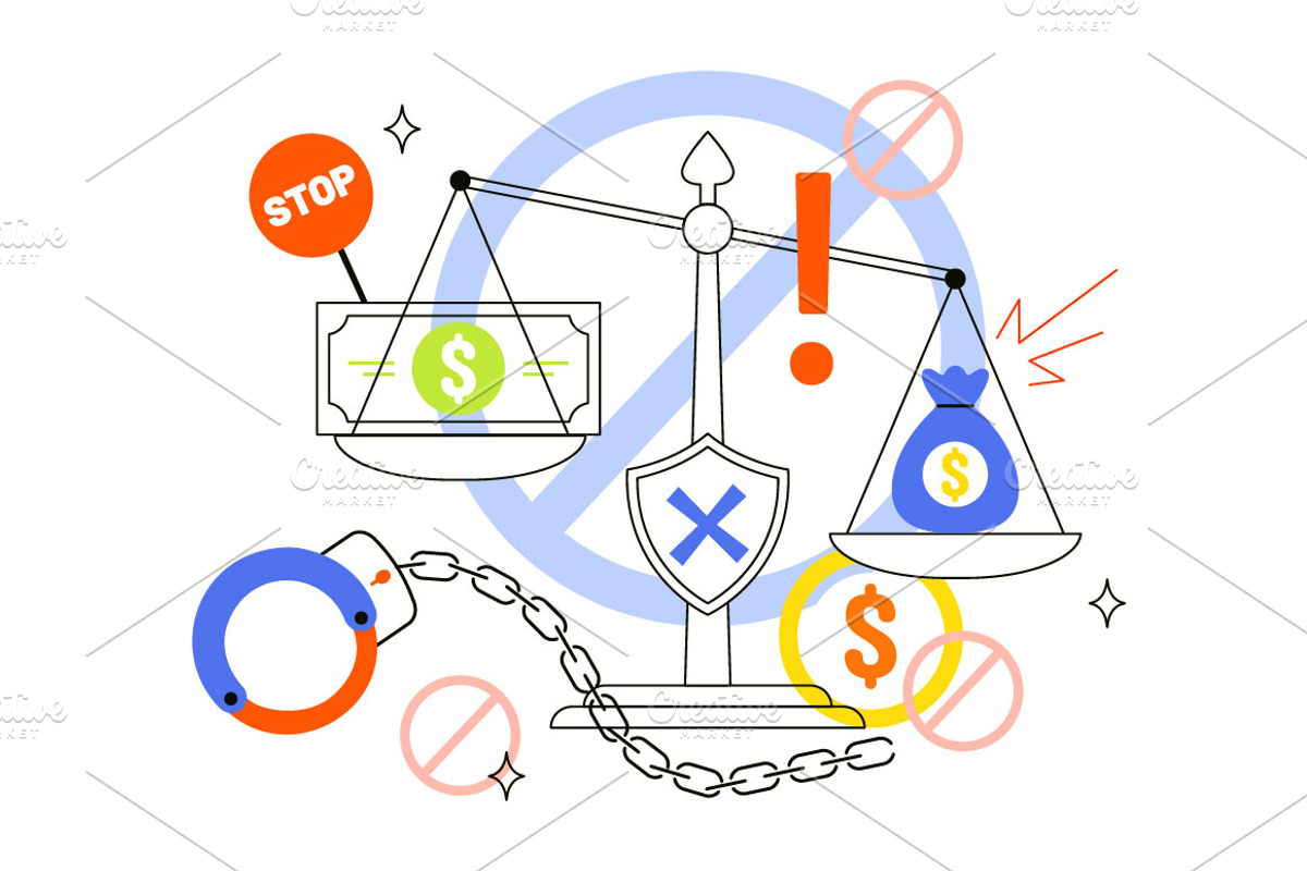 6 International Anti Corruption Day, a Person Illustration by denayunebgt (Photo 3 of 3)