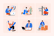 Animated Skill Growth Illustration, a Finance Illustration by Creative Stall (Thumbnail 4 of 5)