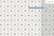 Floral Linen - Seamless Patterns, a Pattern Graphic by InaCorart (Thumbnail 3 of 6)