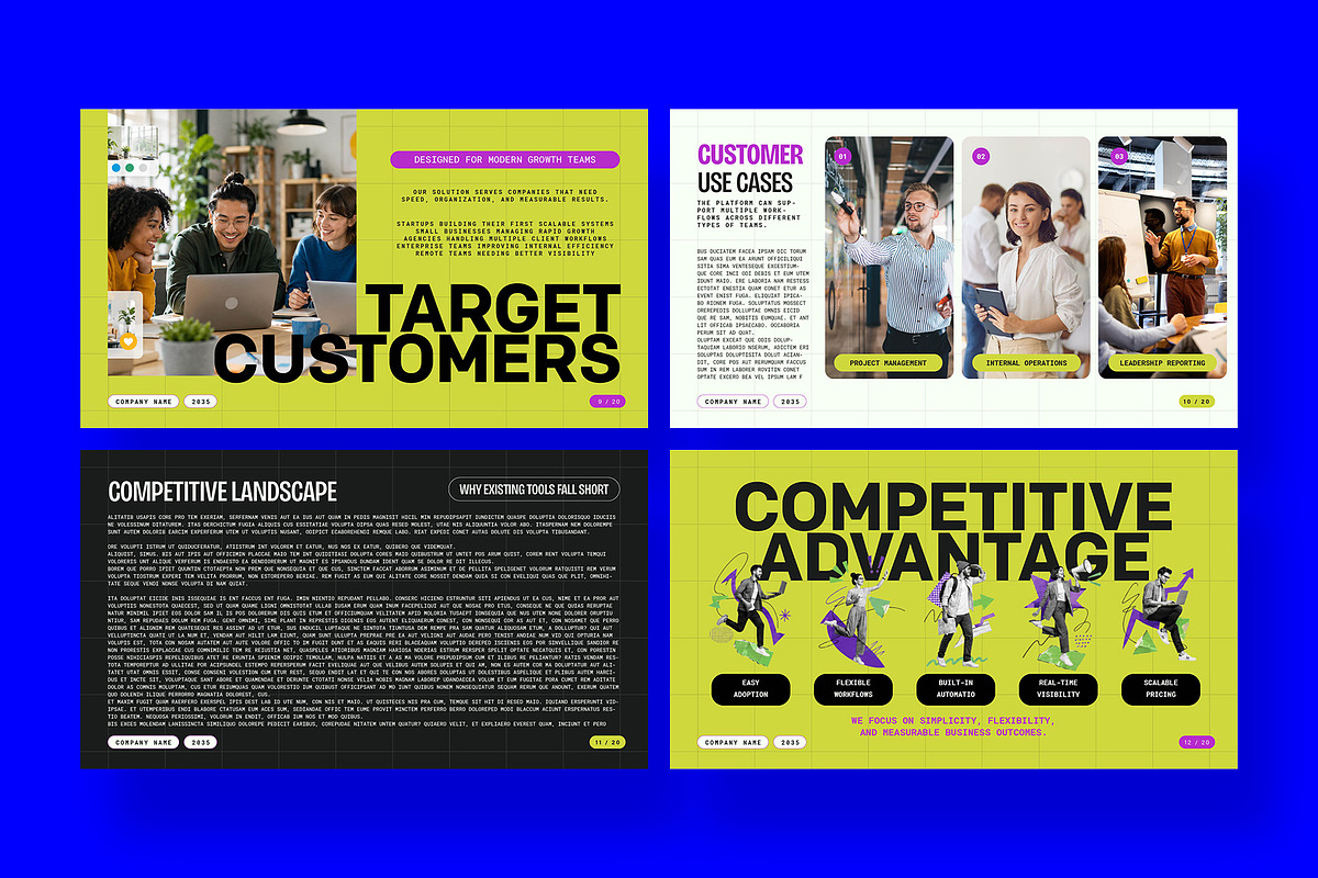 Creative Startup Pitch Deck Present, a Presentation Template by BrandPacks (Photo 4 of 7)