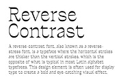 Ronders Reverse Contrast Font, a Serif Font by Genetype (Thumbnail 2 of 10)