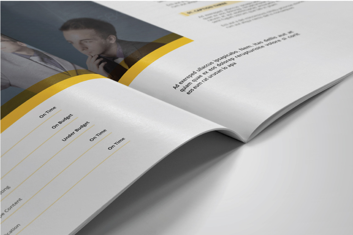 Project Proposal Template, a Brochure Template by Alhaytar (Photo 6 of 11)