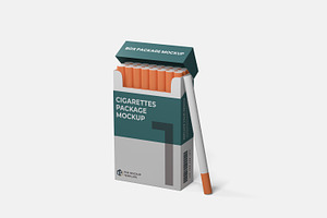 Cigarretes Mockup