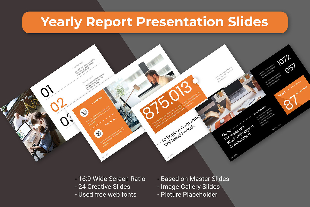 Yearly Report Annual Statistic GSL, a Presentation Template by Robs Daily Design (Photo 3 of 9)