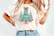 Christmas Coquette Sublimation Png, an Illustration by Watercolor design (Thumbnail 5 of 5)