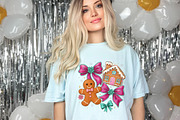 Gingerbread Coquette Christmas PNG, an Illustration by designcity5 (Thumbnail 6 of 8)