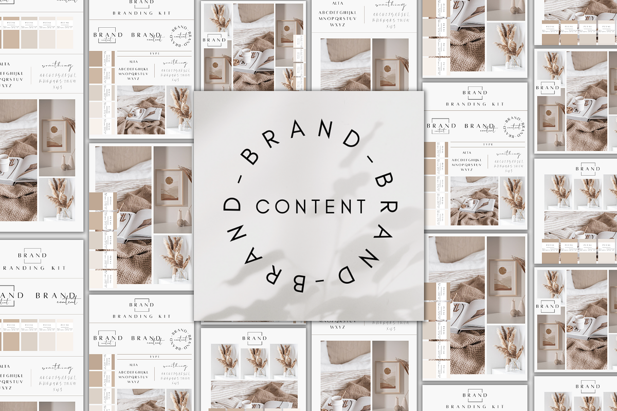 Business Brand Board Editable Kit, a Stationery Template by BRANDcontent (Photo 6 of 6)
