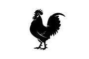 Rooster Chicken Silhouette Vector Bu, an Illustration by Designs_River (Thumbnail 25 of 51)