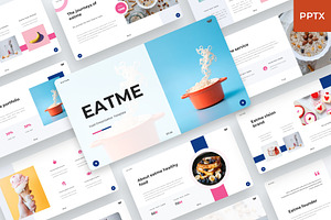 EATME - Food PowerPoint Template, a Presentation Template by BeadyLab