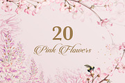 Linnea (Pink Wedding Card Creator), an Invitation Template by EvitePapery (Thumbnail 2 of 9)
