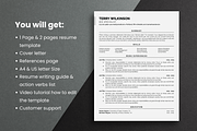 ATS Resume Template Google Docs, a Resume Template by bonadigitals (Thumbnail 4 of 5)
