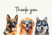 Cool Dog Breeds Clipart, an Object Graphic by Anna Design Studio (Thumbnail 7 of 7)