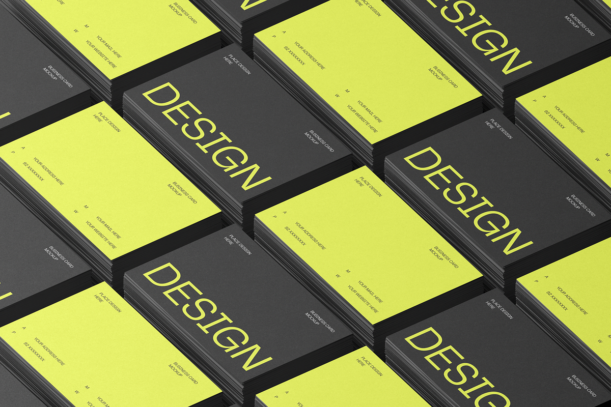 Business Card Mockup, a Books & Magazine Mockup by baim_std