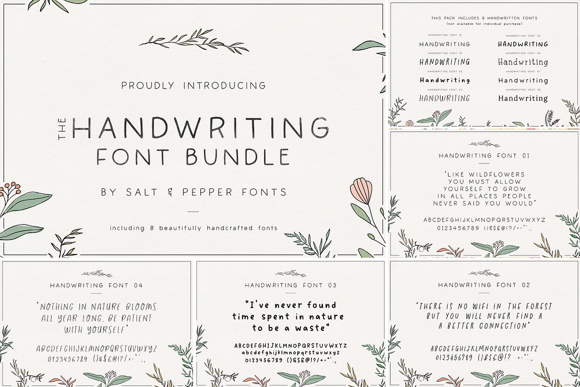 The HUGE Font Bundle (98% OFF) SALE, a Sans Serif Font by Salt & Pepper Designs (Photo 18 of 185)