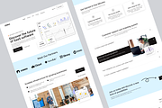 SaaS Task Management Landing Page, a Landing Page Template by UiDex (Thumbnail 2 of 4)