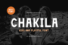Chakila - Chalk Font
