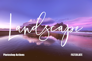 Landscape Actions | Photoshop