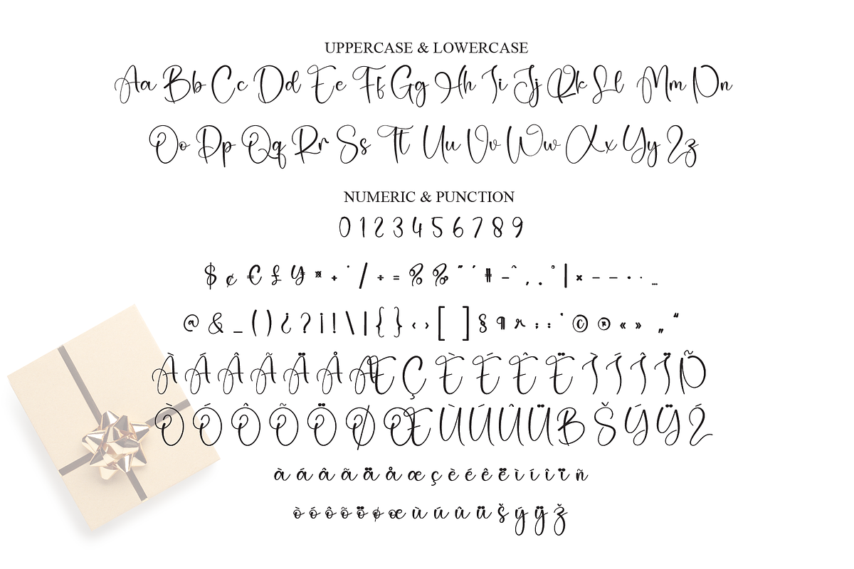 Present Simple | Script Font, a Handwritten Font by Scratchones (Photo 7 of 9)
