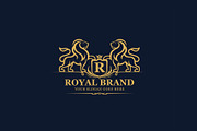 Royal Lion Logo, a Branding & Logo Template by Shwet Art (Thumbnail 1 of 3)