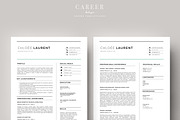 Modern Resume & CoverLetter Template, a Resume Template by careerboutique (Thumbnail 2 of 6)