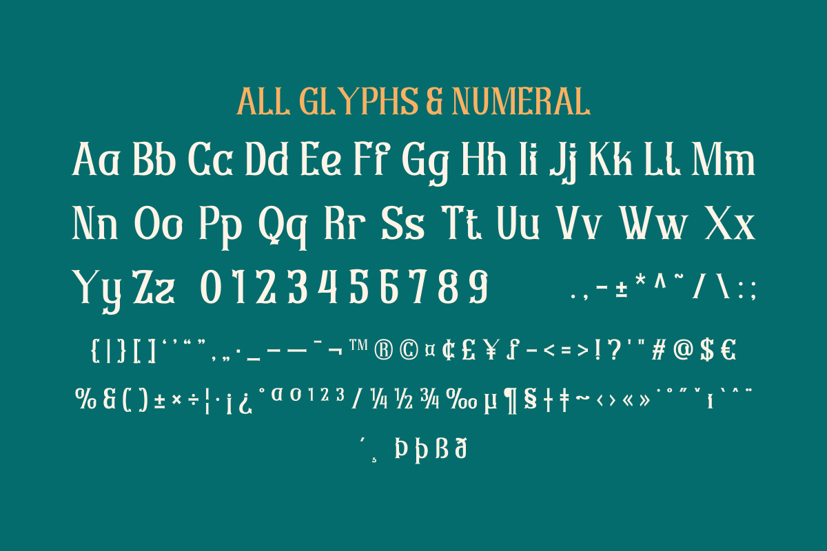 Gafineth – Serif Classic Modernism, a Serif Font by twinstd (Photo 10 of 13)
