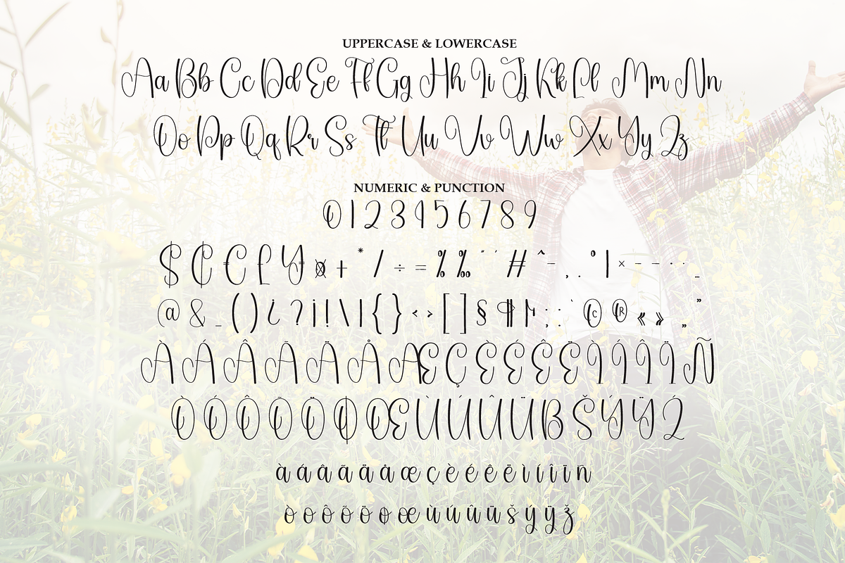 Joyful | Script Font, a Handwritten Font by Scratchones (Photo 7 of 9)