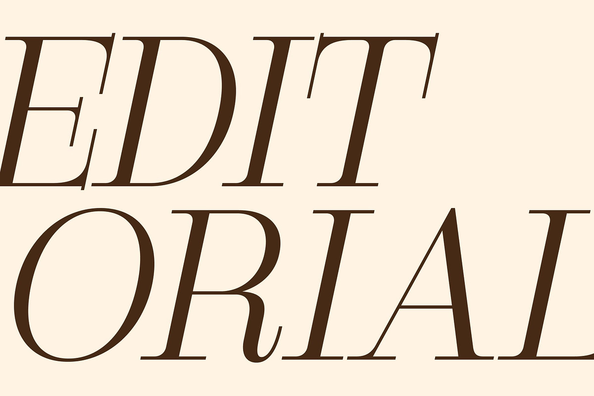 CS Cruze – Editorial Serif Font, a Serif Font by Craft Supply Co. (Photo 2 of 8)