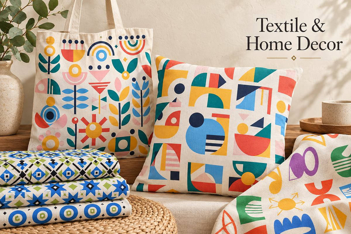 Ethnic Floral & Geometric Ornaments, a Decorative Illustration by Anna Studio (Photo 8 of 12)