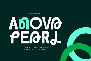 Anova Pearl - Font Experimental