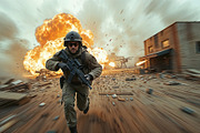 12 Modern Warfare Stock Photo Bundle, a Technology Photo by StockVerse Creative (Thumbnail 9 of 13)