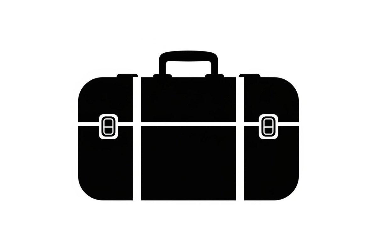 Vintage Suitcase Silhouette Bundle, an Illustration by Artivon (Photo 31 of 51)