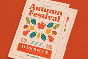 Retro Autumn Festival Flyer, a Flyer Template by Guuver (Thumbnail 2 of 3)