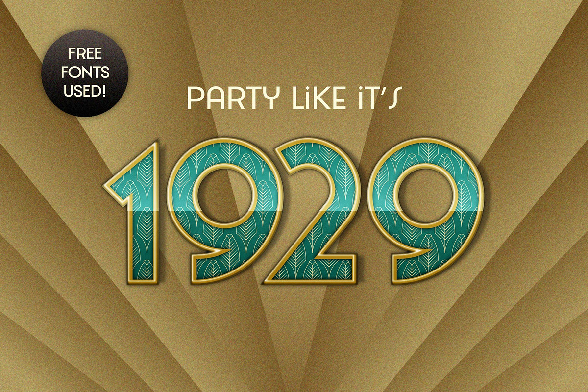 Art Deco Type Effects | Illustrator, a Layer Style Add-On by The Artifex Forge (Photo 5 of 9)