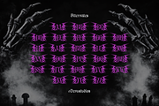 Nevron Sin | Black Metal Typeface, a Blackletter Font by Denustudios (Thumbnail 11 of 12)
