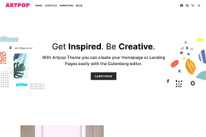 Artpop WordPress Theme