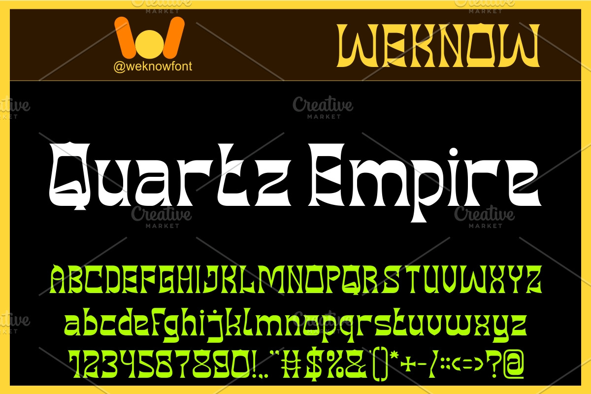 Black Dragon font, a Serif Font by weknow (Photo 2 of 8)