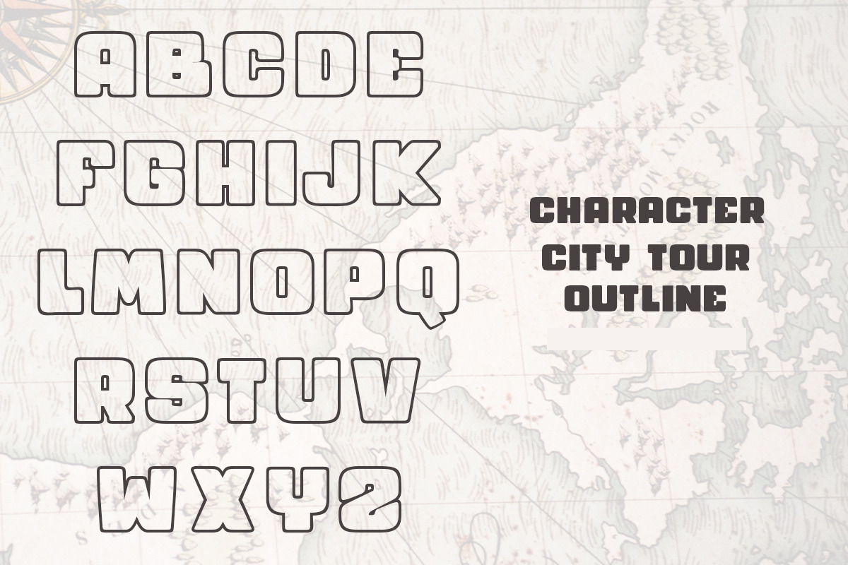City Tour, a Slab Serif Font by Bramcreative (Photo 3 of 16)