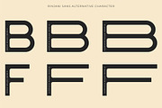 Rinjani Sans - Wide Stretch Typeface, a Sans Serif Font by CCS Type (Thumbnail 13 of 24)