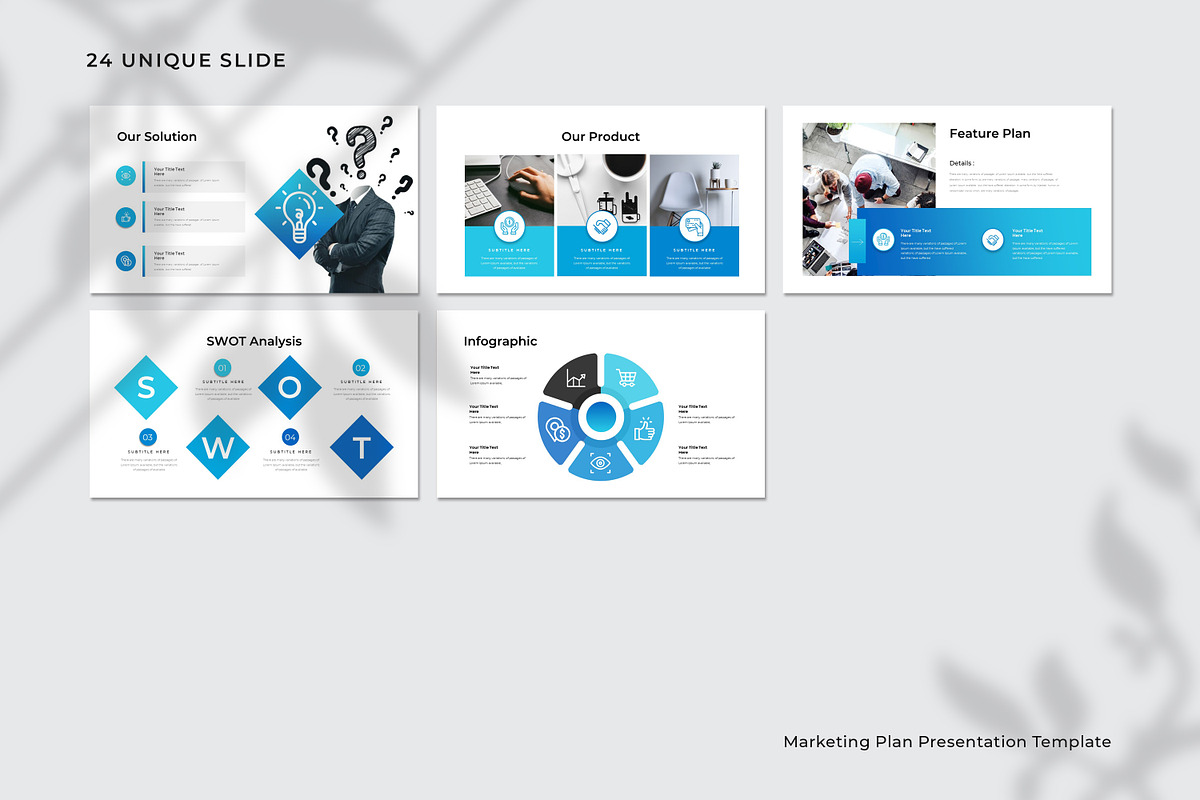 Marketing Plan Presentation Template preview 8