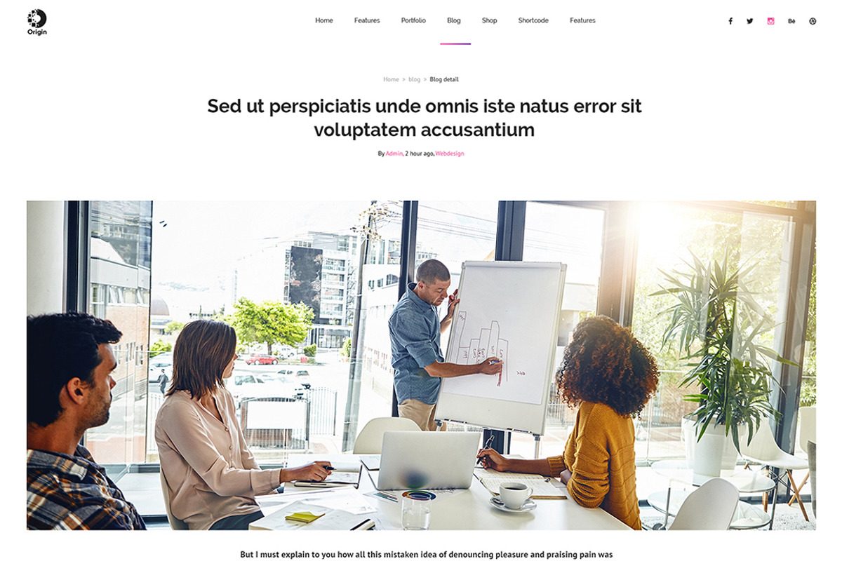Orgin - Minimal and Creative PSD, a Templates & Theme by Knighthemes (Photo 5 of 7)