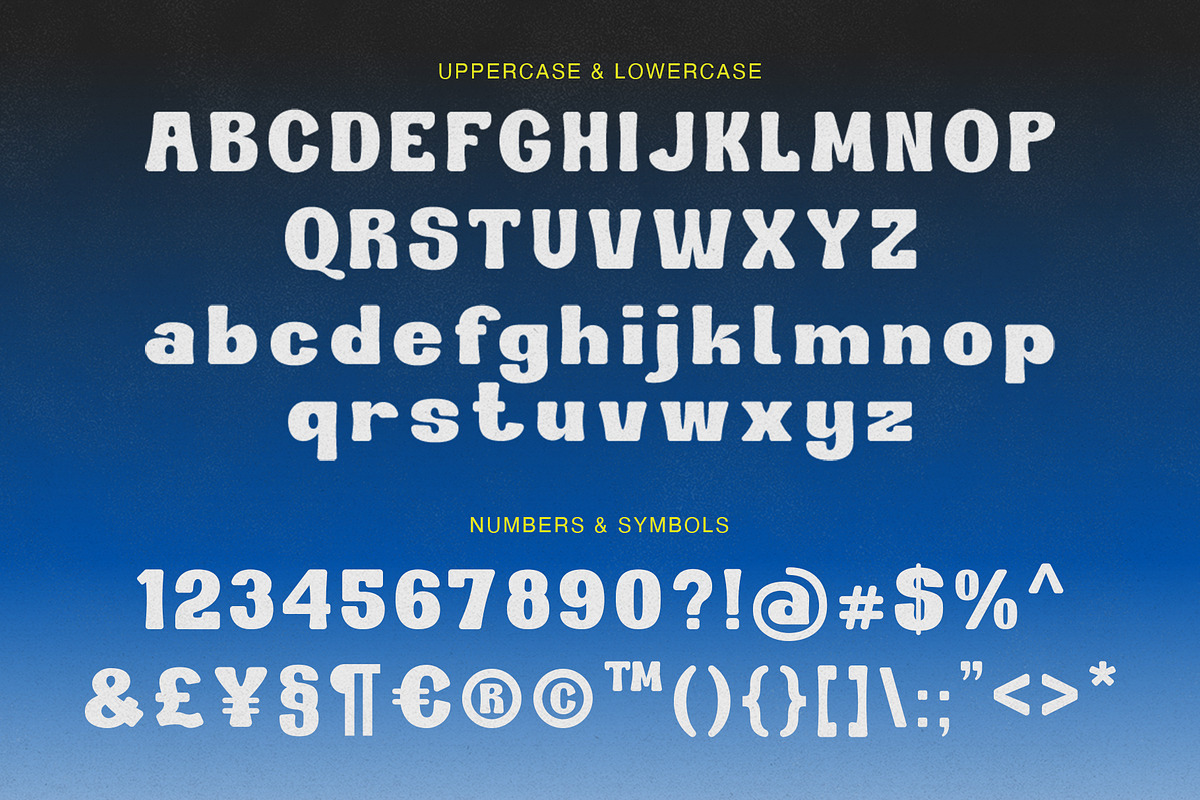 Pillbery - Retro Display Font, a Sans Serif Font by Brainwaves.Studio (Photo 3 of 8)