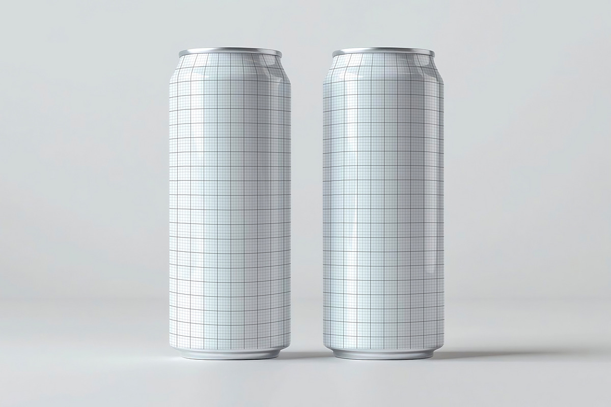 Realistic Soda Can Mockup, an Advertising Mockup by Templeste (Photo 2 of 2)