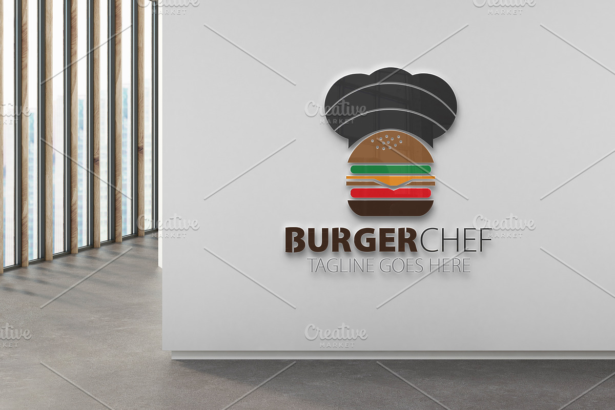 Burger Chef Logo, a Branding & Logo Template by Josuf Media (Photo 2 of 3)