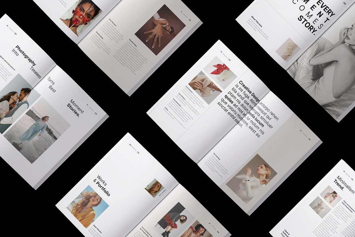PORTFOLIO Magazine Brochure Template, a Magazine Template by TemplateFolio-Shop (Photo 2 of 18)