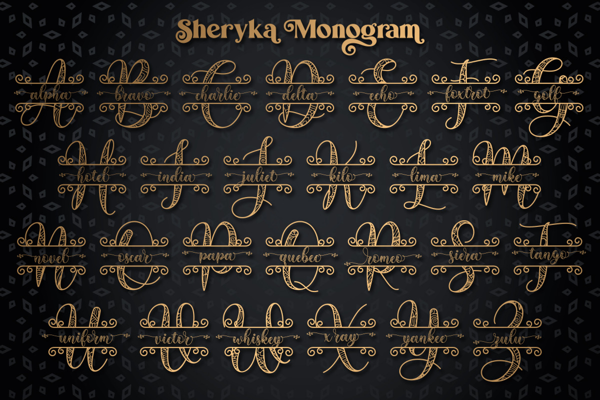 Sherika | Batik Calligraphy, a Script Font by Almeera Std (Photo 7 of 12)